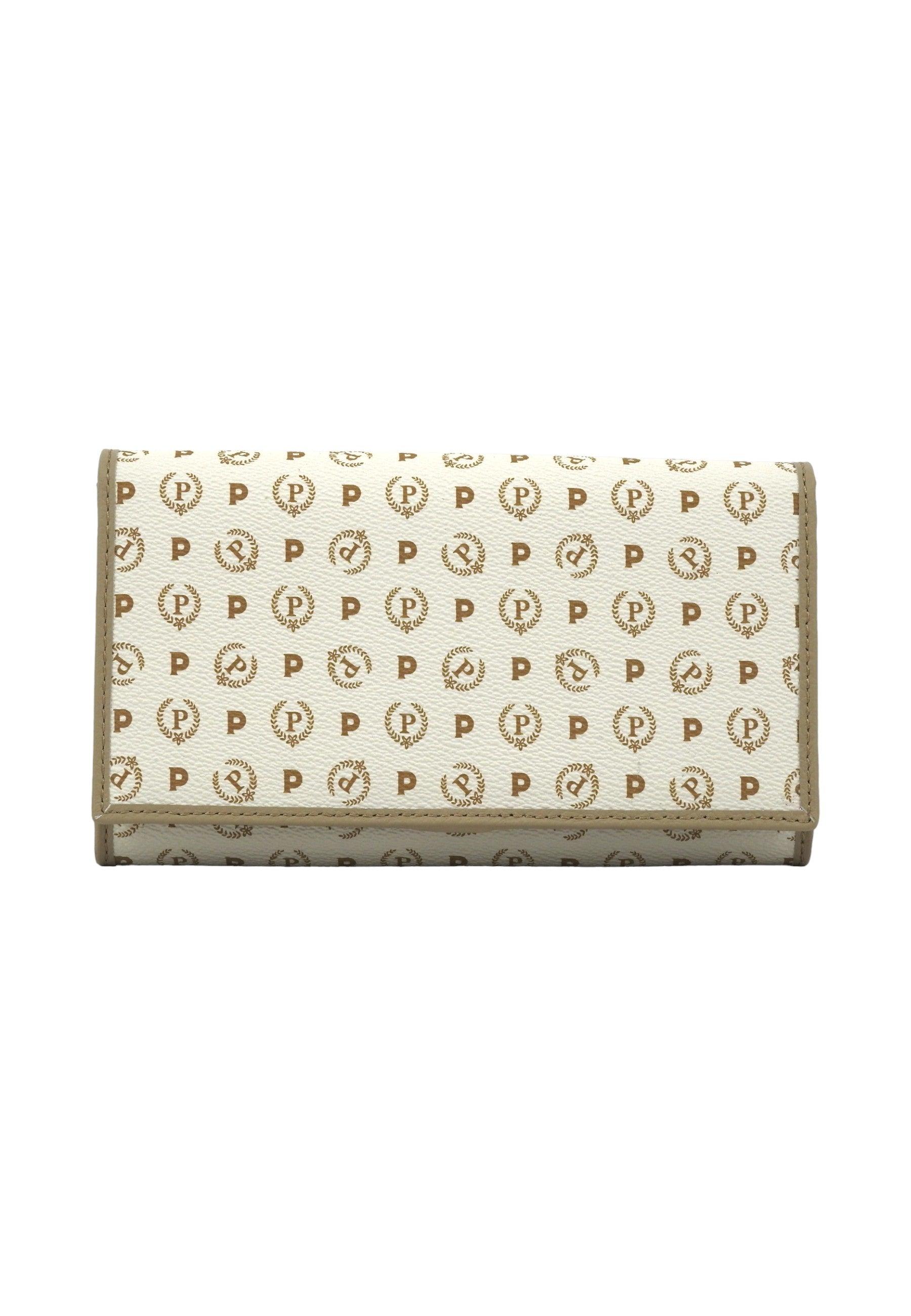 POLLINI Portafoglio Donna Avorio Ghiaccio TE9000PP02Q1110A - Sandrini Calzature e Abbigliamento