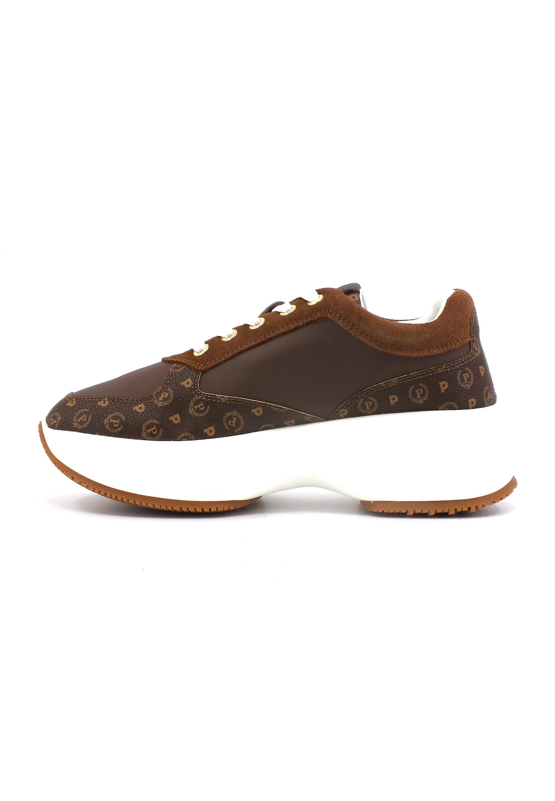POLLINI Sneaker Platform Donna Marrone TA15477G0HQ1130D - Sandrini Calzature e Abbigliamento