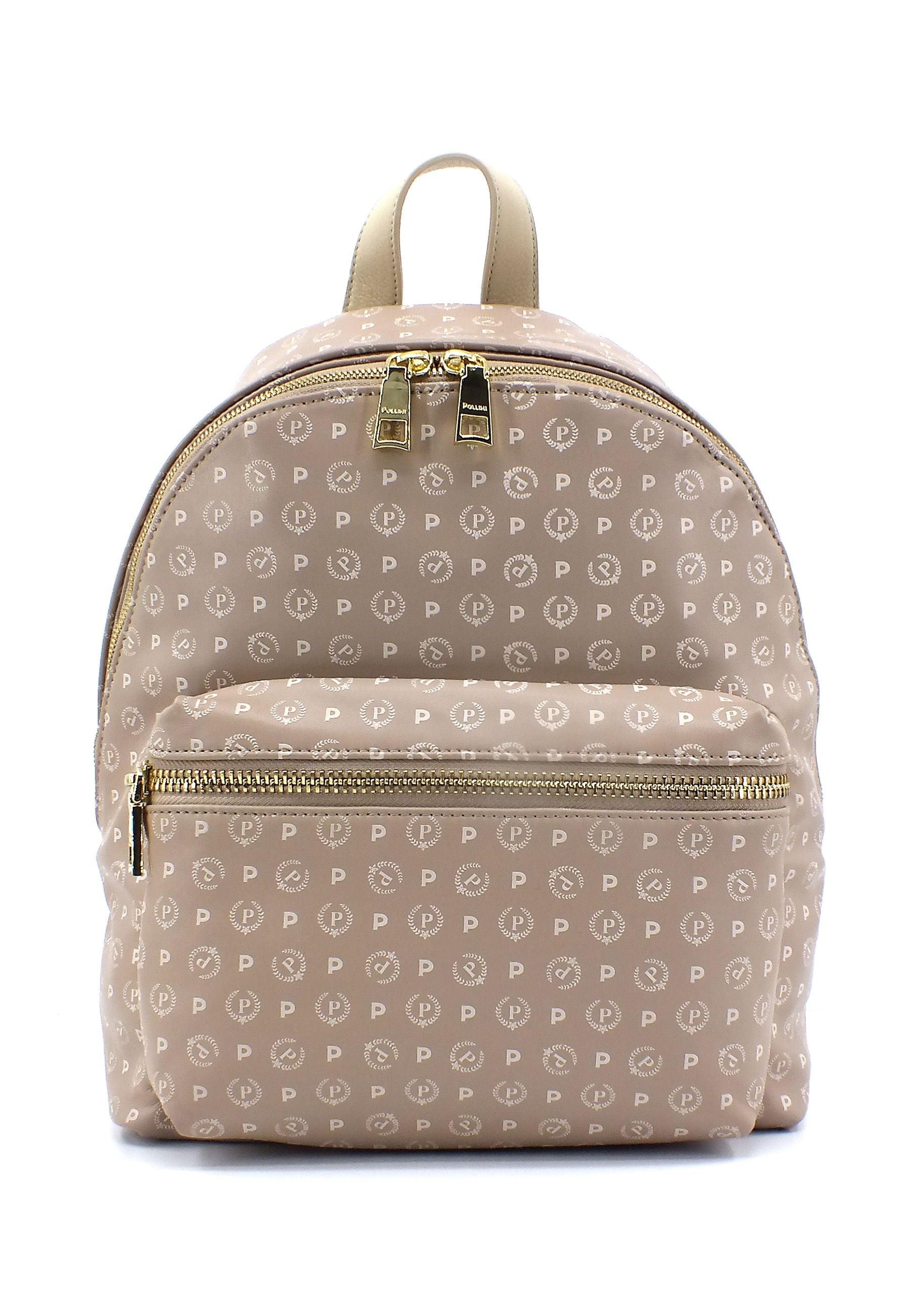 POLLINI Zaino Donna Beige Marrone TE8412PP03Q2610A - Sandrini Calzature e Abbigliamento