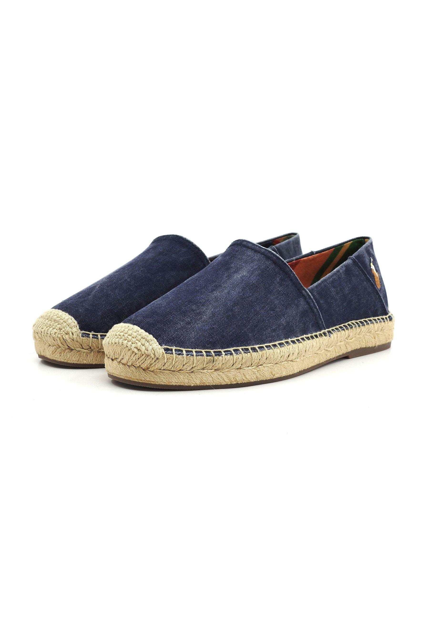 POLO RALPH LAUREN Cevio Espadrillas Uomo Navy 803932163001 - Sandrini Calzature e Abbigliamento