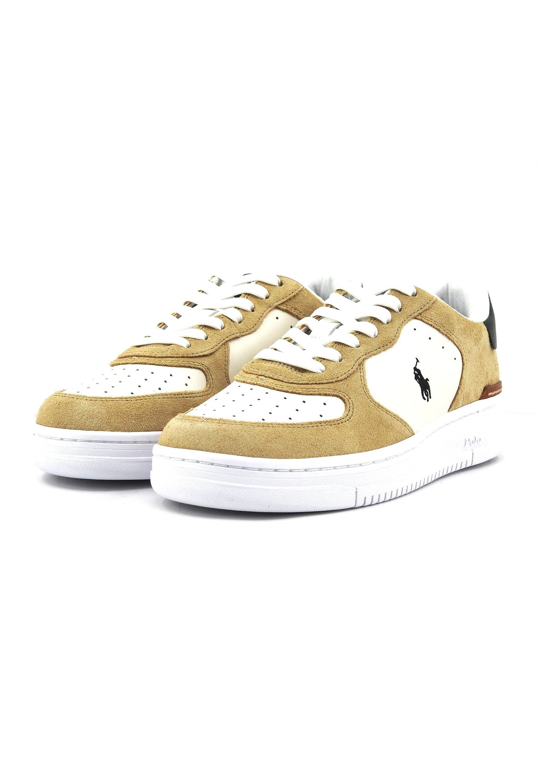 POLO RALPH LAUREN Sneaker Uomo White Multi Fantasia 809931569002 - Sandrini Calzature e Abbigliamento