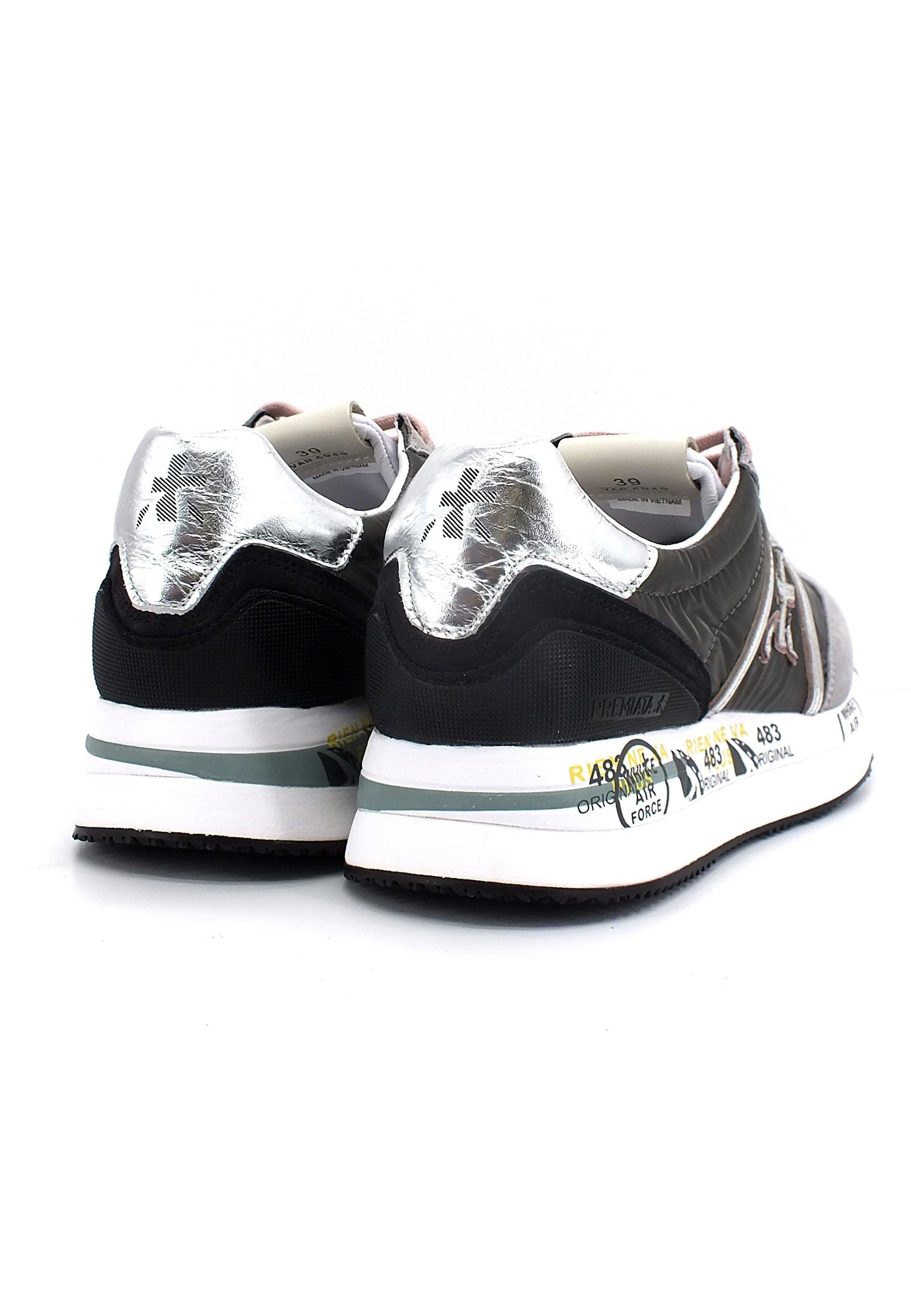 PREMIATA Conny Sneaker Platform Donna Grey Metal CONNY5949 - Sandrini Calzature e Abbigliamento