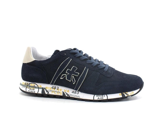 PREMIATA Eric Sneaker Running Nubuk Blue ERIC-5373 - Sandrini Calzature e Abbigliamento