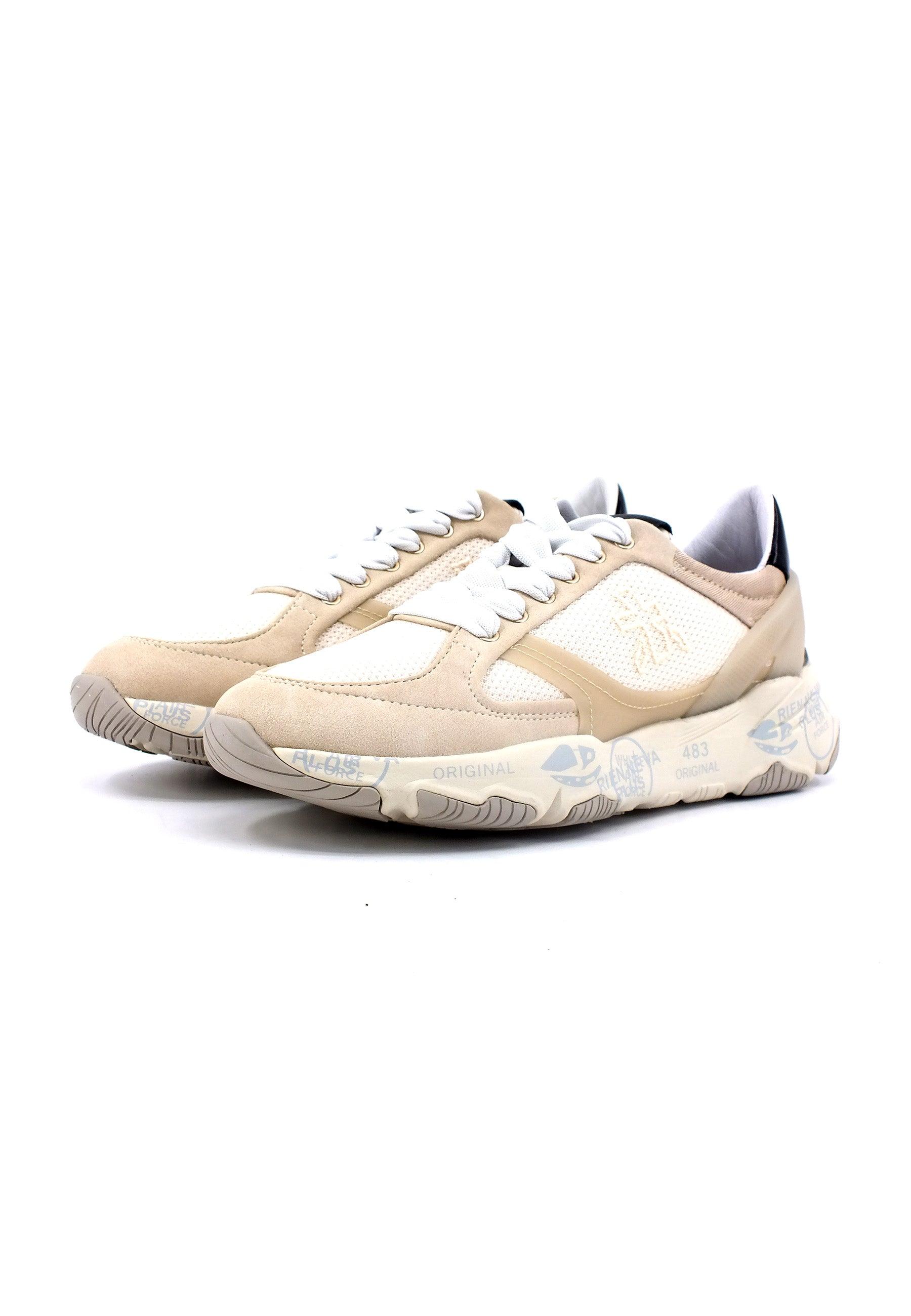 PREMIATA Sneaker Donna Cream Beige BUFFLY-6540 - Sandrini Calzature e Abbigliamento