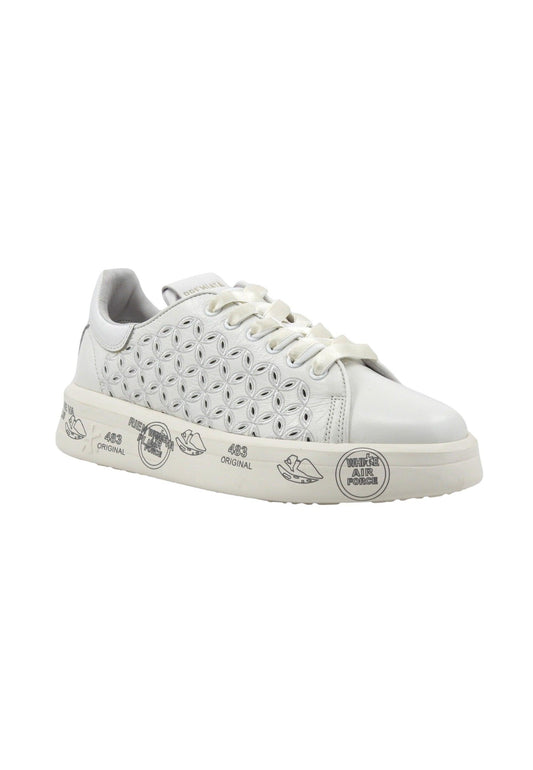 PREMIATA Sneaker Donna White BELLE-6283 - Sandrini Calzature e Abbigliamento