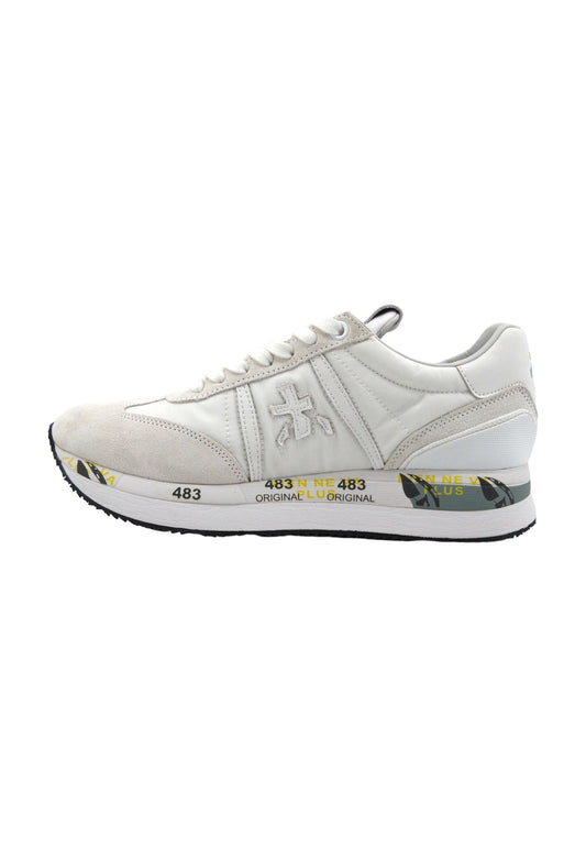PREMIATA Sneaker Donna White Grey CONNY-5617 - Sandrini Calzature e Abbigliamento