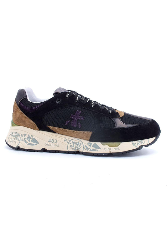 PREMIATA Sneaker Uomo Black Brown MASE5884 - Sandrini Calzature e Abbigliamento