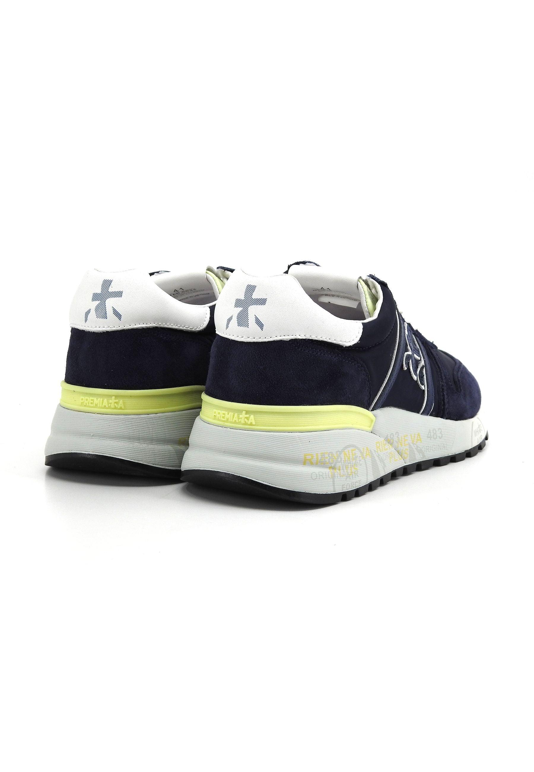 PREMIATA Sneaker Uomo Dark Blue LANDER-6634 - Sandrini Calzature e Abbigliamento