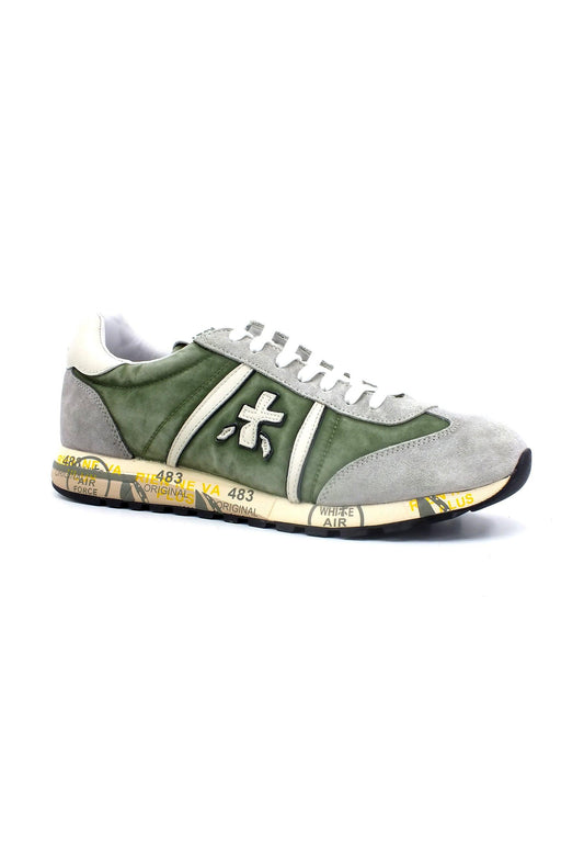 PREMIATA Sneaker Uomo Green Grey LUCY6147 - Sandrini Calzature e Abbigliamento