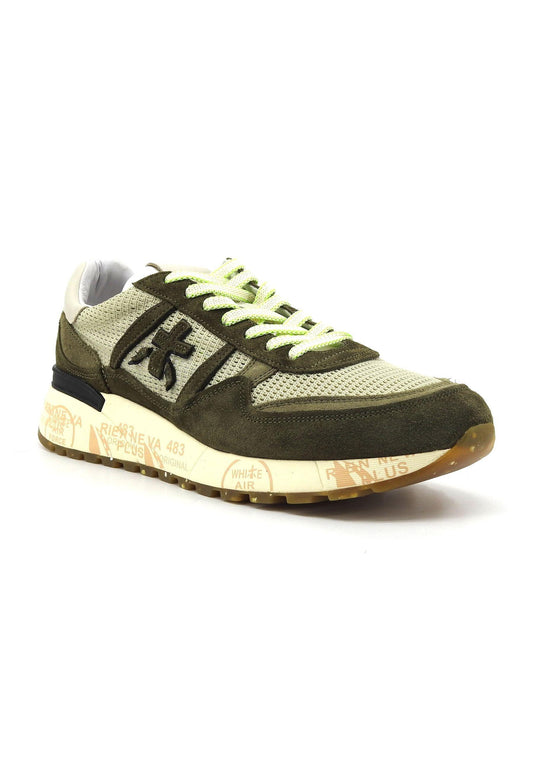 PREMIATA Sneaker Uomo Green LANDECK-6630 - Sandrini Calzature e Abbigliamento