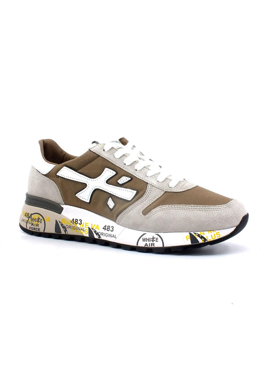PREMIATA Sneaker Uomo Grey Brown MICK6174 - Sandrini Calzature e Abbigliamento