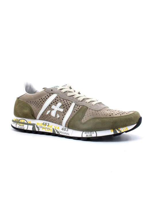 PREMIATA Sneaker Uomo Tortora Green ERIC5840 - Sandrini Calzature e Abbigliamento
