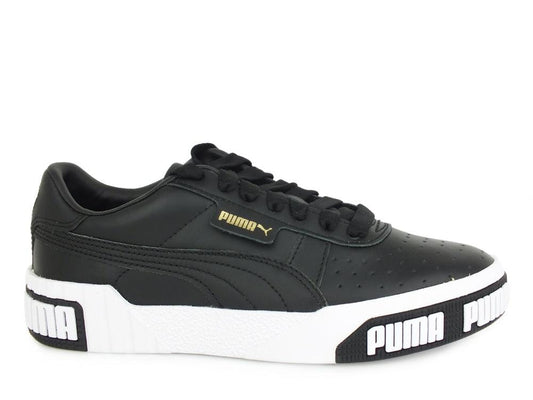 PUMA Cali Bold Black Mt Gold 37081103 - Sandrini Calzature e Abbigliamento