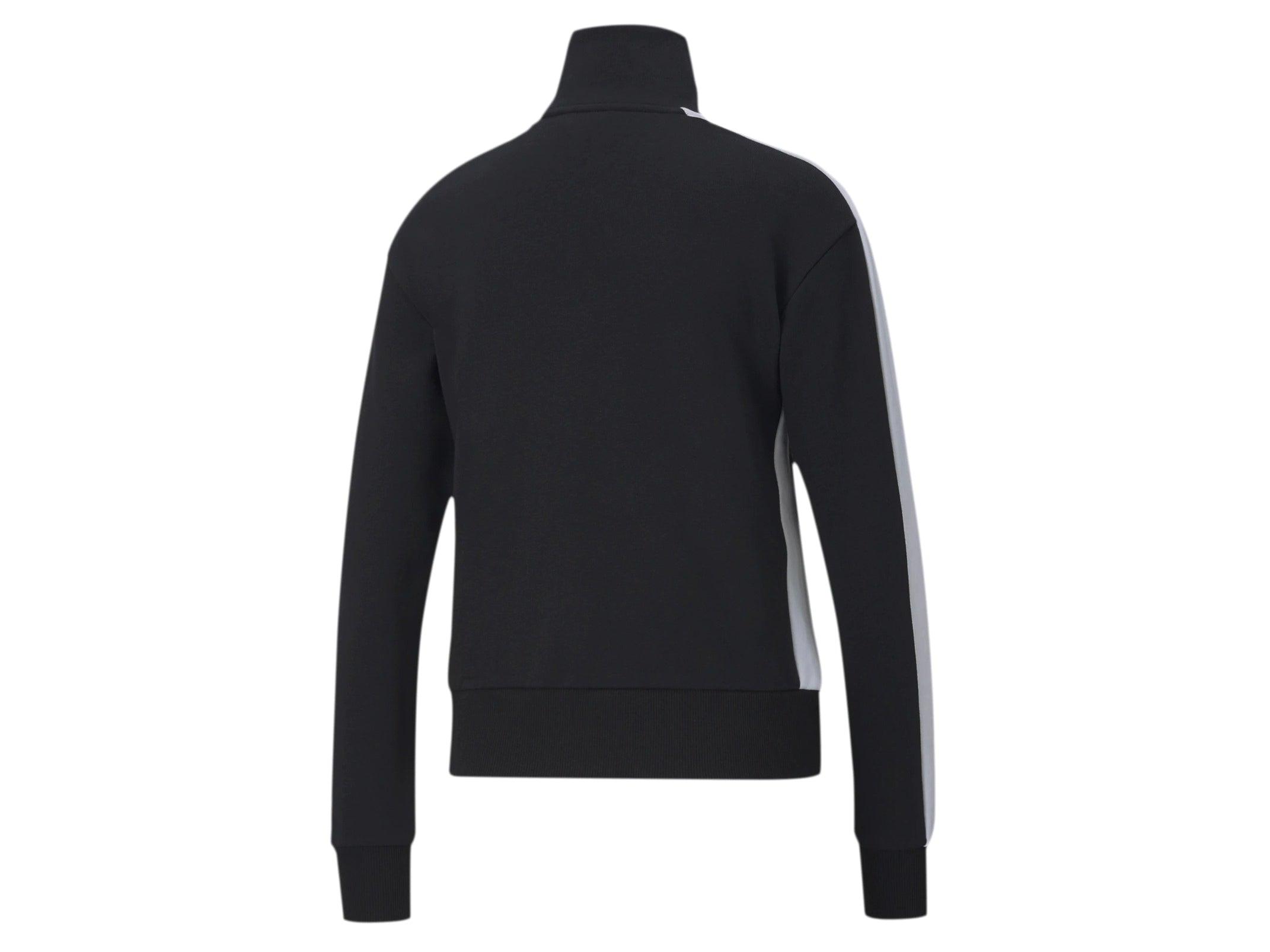 PUMA Classic T7 Track Jacket FT Felpa Zip Donna Black 597651 01 - Sandrini Calzature e Abbigliamento
