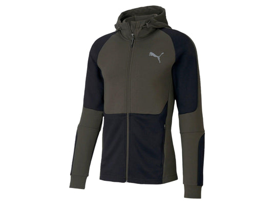PUMA Evostripe Hoody Felpa Cappuccio Uomo Forest Night 583467 70 - Sandrini Calzature e Abbigliamento