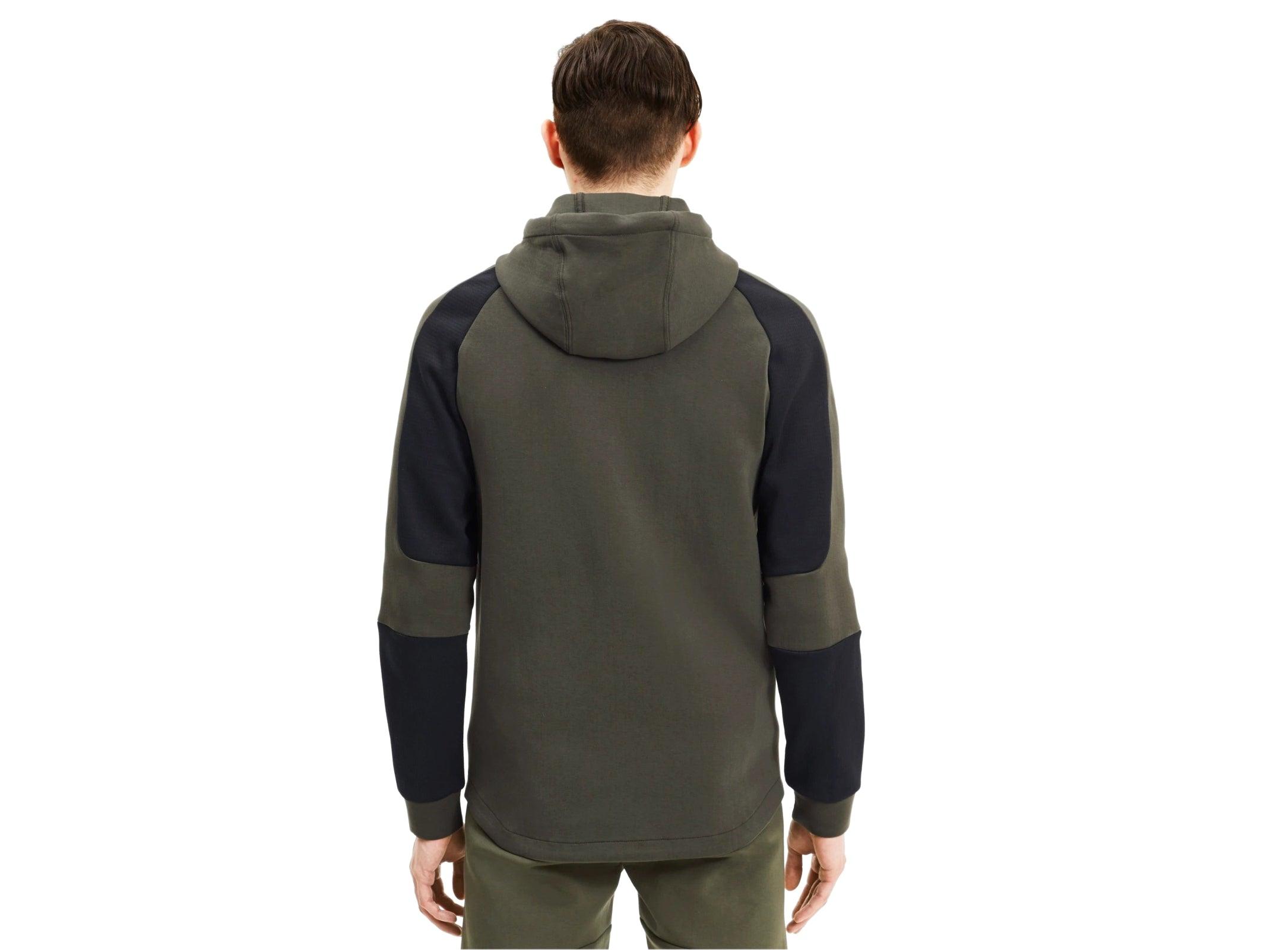 PUMA Evostripe Hoody Felpa Cappuccio Uomo Forest Night 583467 70 - Sandrini Calzature e Abbigliamento