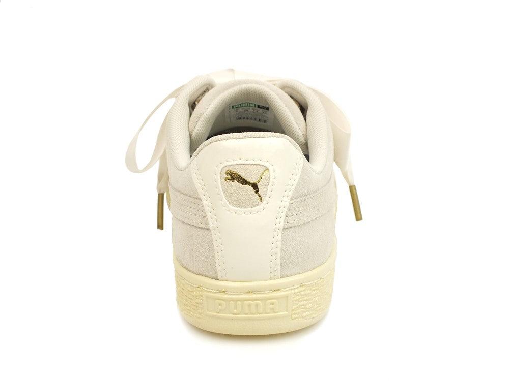 PUMA Heart Satin Wn's Whisper White Gold 362714 04 - Sandrini Calzature e Abbigliamento