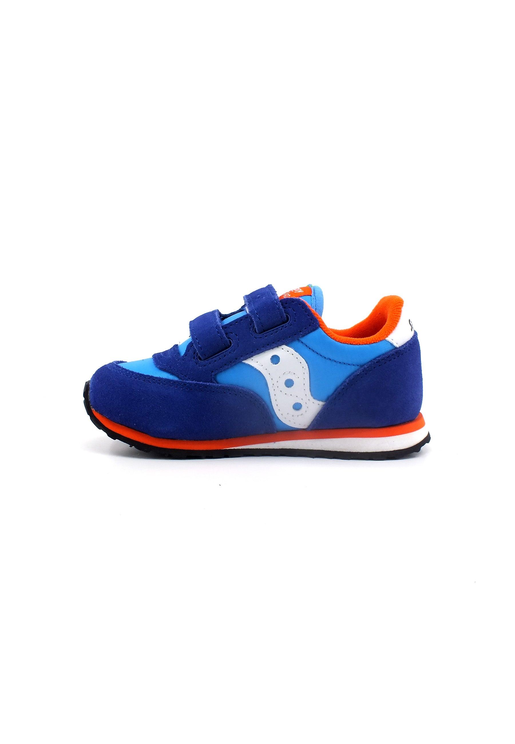 SAUCONY Baby Jazz Saucony Bimbo Blue Orange SL267017 - Sandrini Calzature e Abbigliamento