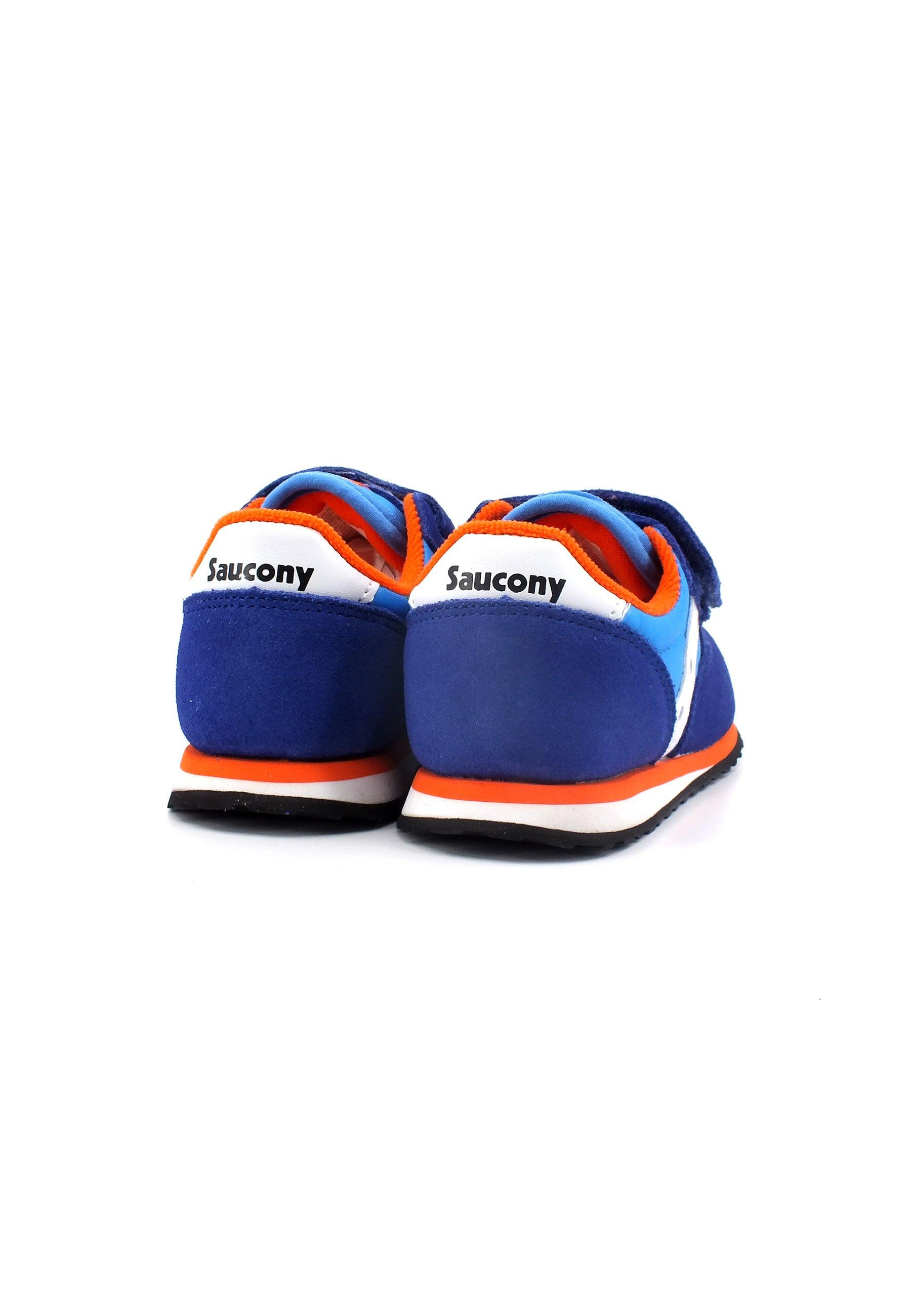 SAUCONY Baby Jazz Saucony Bimbo Blue Orange SL267017 - Sandrini Calzature e Abbigliamento