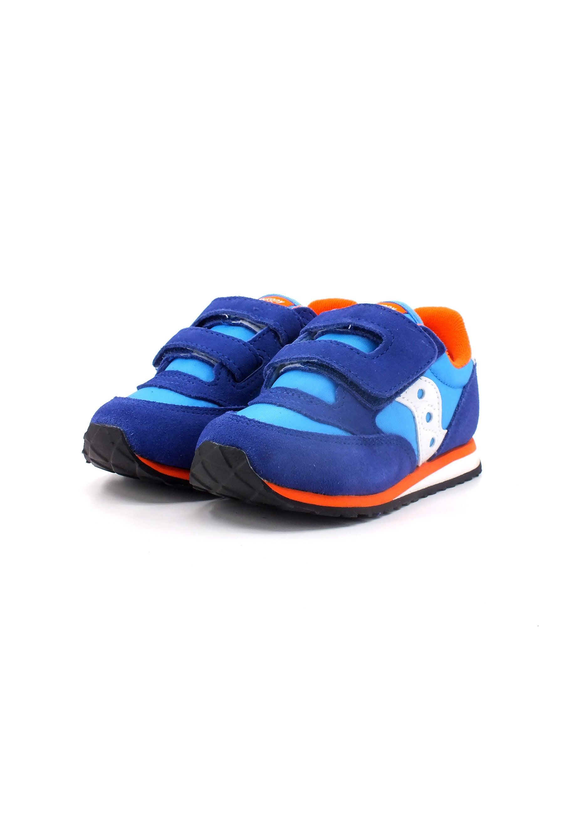 SAUCONY Baby Jazz Saucony Bimbo Blue Orange SL267017 - Sandrini Calzature e Abbigliamento
