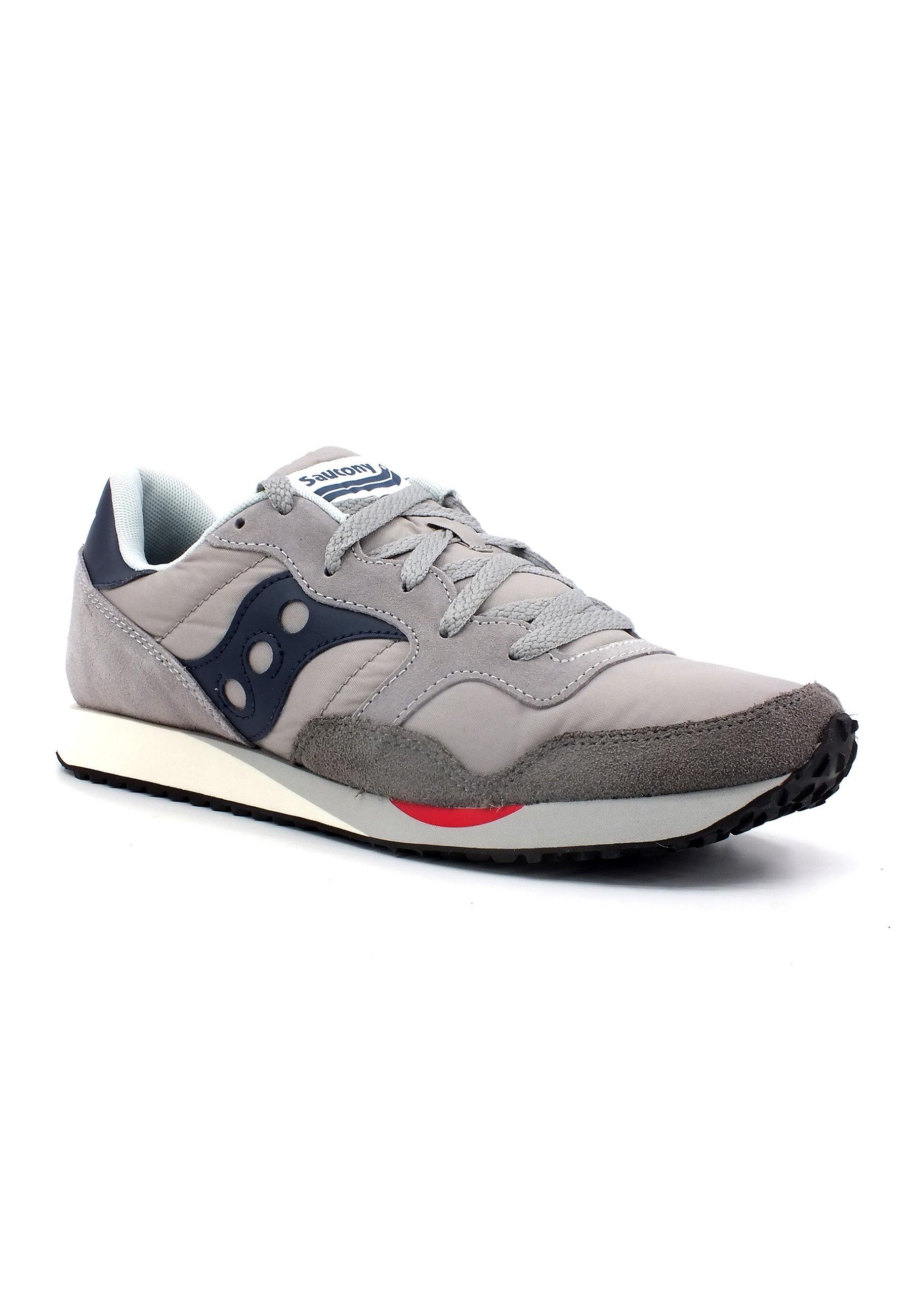 SAUCONY Dxn Trainer Vintage Sneaker Uomo Grey Navy S70757-1 - Sandrini Calzature e Abbigliamento