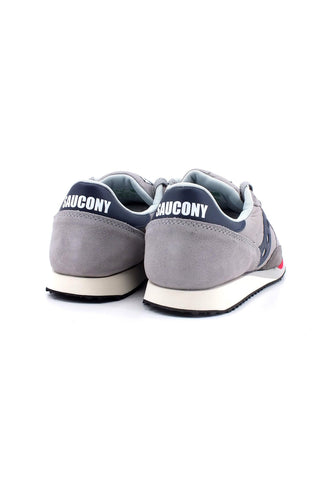 SAUCONY Dxn Trainer Vintage Sneaker Uomo Grey Navy S70757-1 - Sandrini Calzature e Abbigliamento