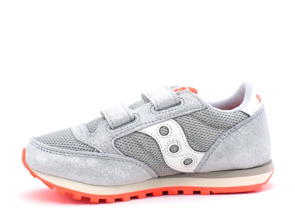 SAUCONY Jazz Double HL Kids Silver Sparkle SK162492 - Sandrini Calzature e Abbigliamento
