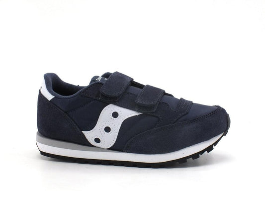 SAUCONY Jazz Double HL Kids Sneaker Navy White SK265140 - Sandrini Calzature e Abbigliamento