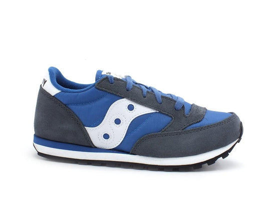 SAUCONY Jazz Original Kids Sneaker Bambino Grey Blue SK263325 - Sandrini Calzature e Abbigliamento