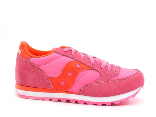 SAUCONY Jazz Original Kids Sneakers Bambina Pink Red SK163330 - Sandrini Calzature e Abbigliamento