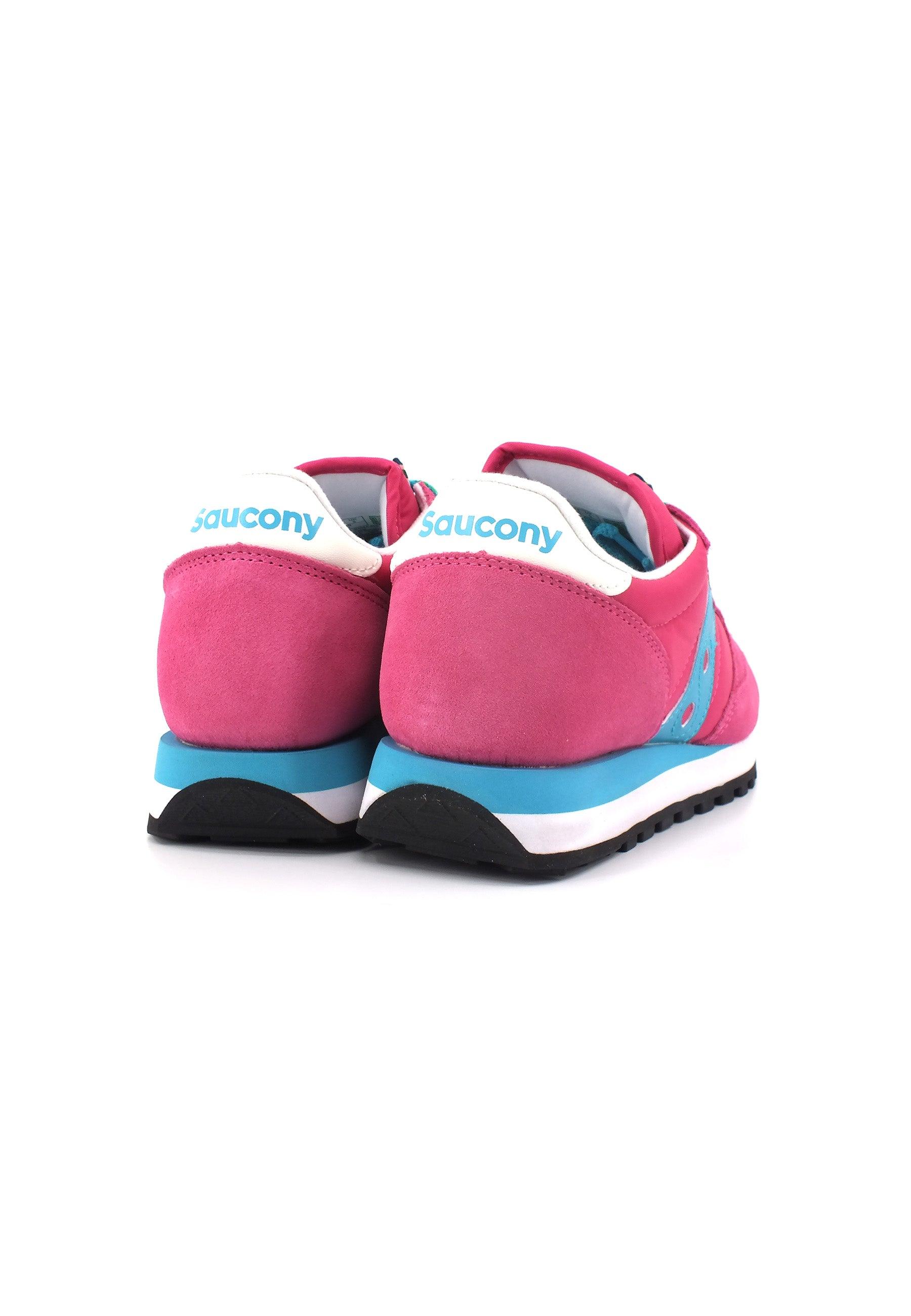 SAUCONY Jazz Original Sneaker Donna Fuchsia Blue S1044-669 - Sandrini Calzature e Abbigliamento