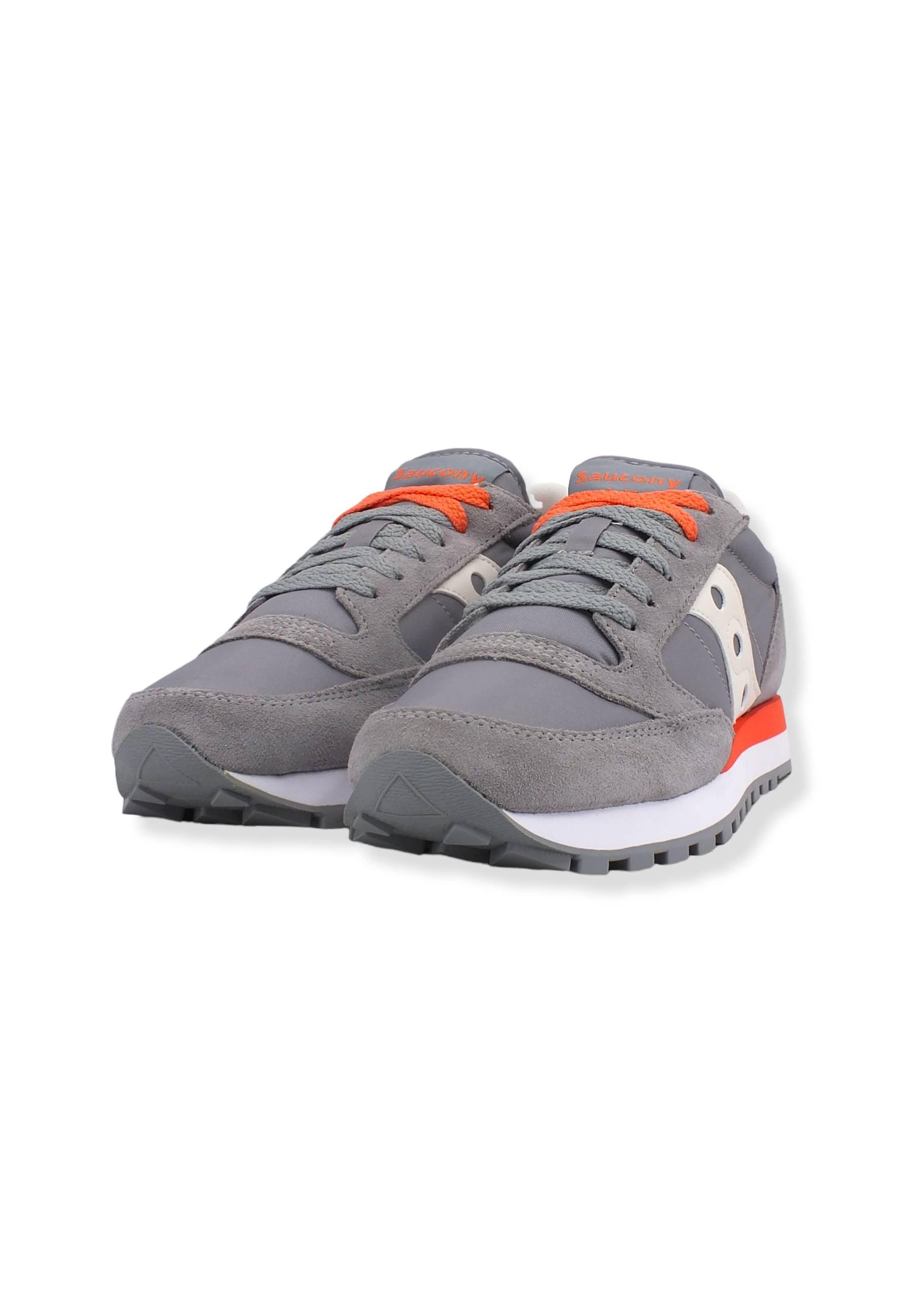 SAUCONY Jazz Original Sneaker Donna Grey Coral S1044-638 - Sandrini Calzature e Abbigliamento