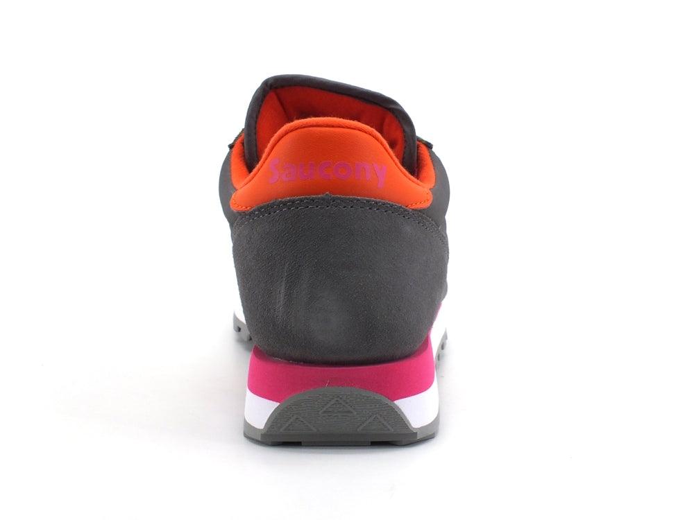 SAUCONY Jazz Original Sneaker Grey Orange S1044-624 - Sandrini Calzature e Abbigliamento
