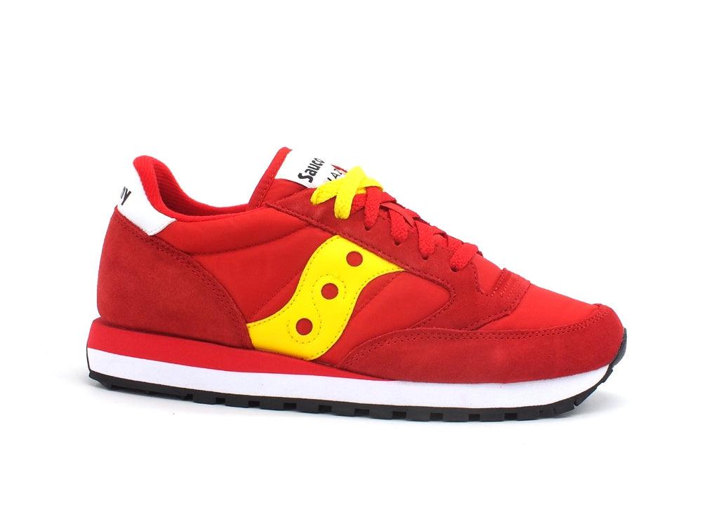 SAUCONY Jazz Original Sneaker Uomo Red Yellow S2044-600 - Sandrini Calzature e Abbigliamento