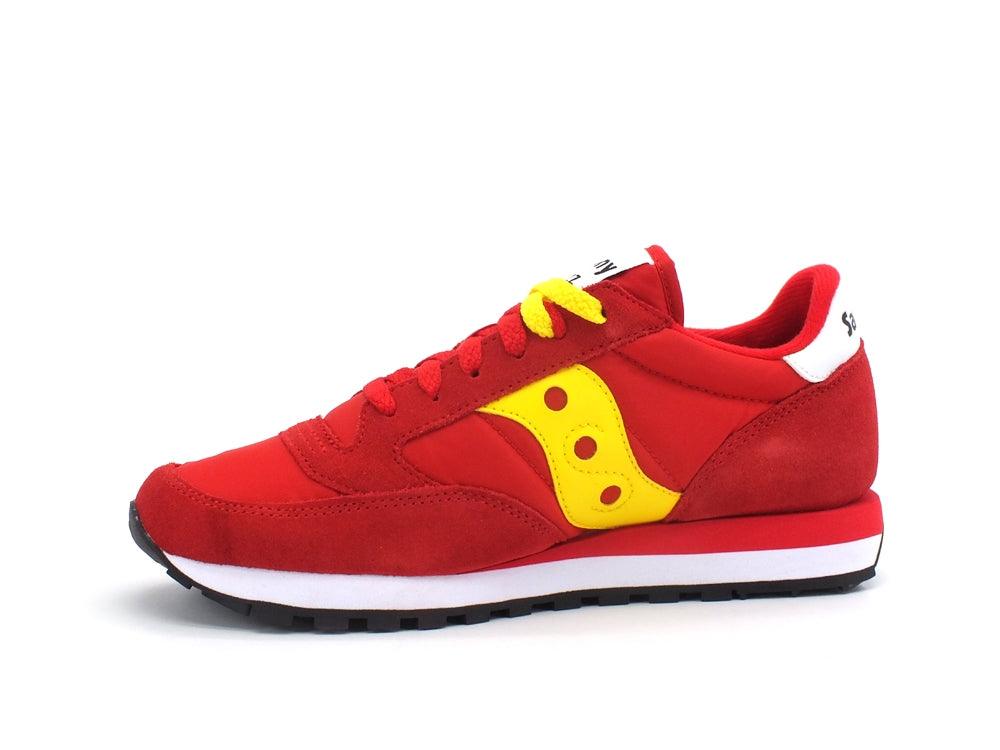 SAUCONY Jazz Original Sneaker Uomo Red Yellow S2044-600 - Sandrini Calzature e Abbigliamento