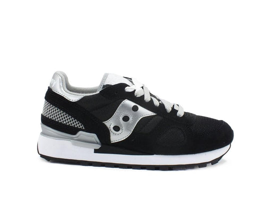 SAUCONY Shadow Original W Sneaker Black Silver S1108-671 - Sandrini Calzature e Abbigliamento
