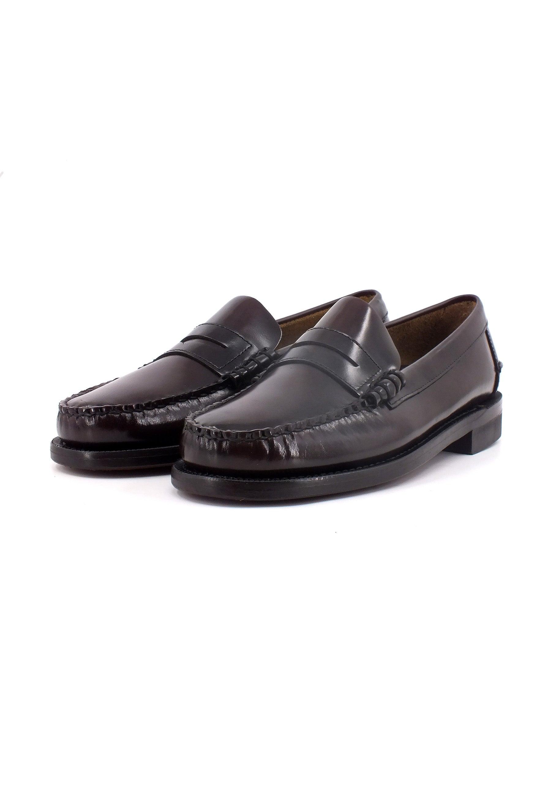 SEBAGO Classic Dan Mocassino Uomo Brown Burgundy 7000300 - Sandrini Calzature e Abbigliamento