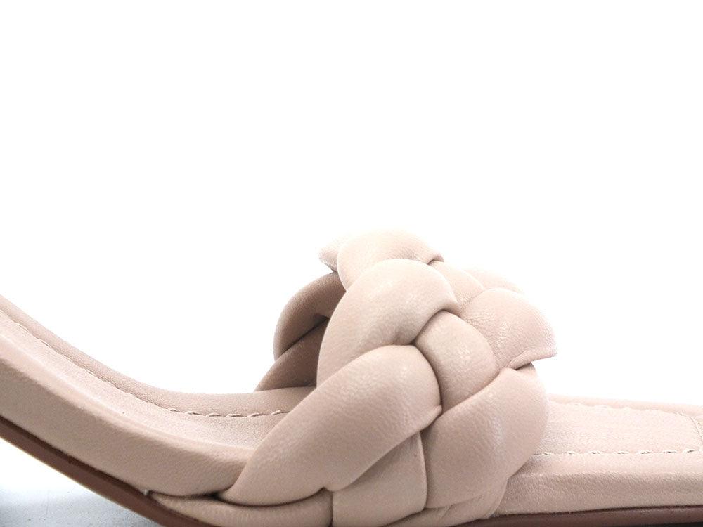 STEVE MADDEN Assist Ciabatta Tacco Rocchetto Rosa Nude ASSI01S1 - Sandrini Calzature e Abbigliamento