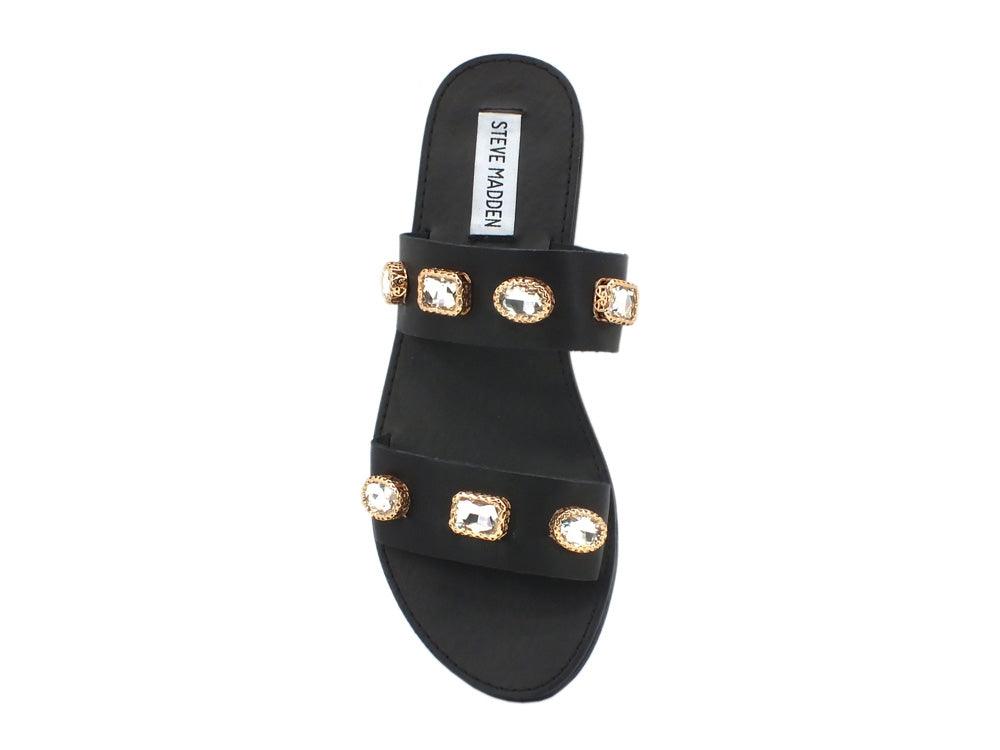STEVE MADDEN Jase Black Leather JASE02S1 - Sandrini Calzature e Abbigliamento