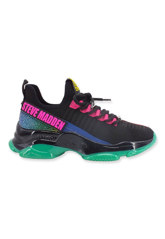 STEVE MADDEN Max-pride Sneaker Fantasia Black Multi MAXP01S1 - Sandrini Calzature e Abbigliamento