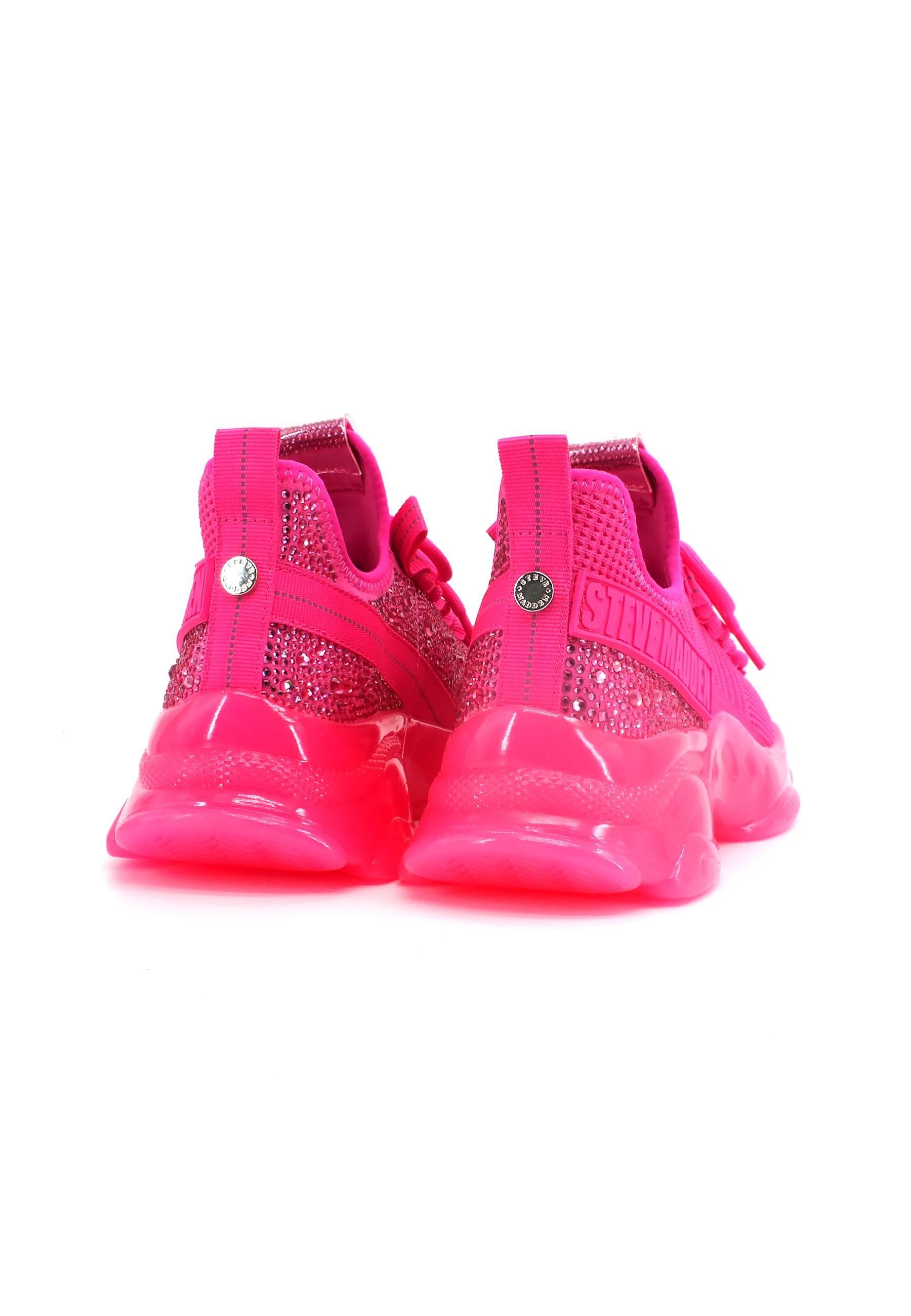 STEVE MADDEN Maxilla-R Sneaker Donna Neon Pink MAXI09S1 - Sandrini Calzature e Abbigliamento
