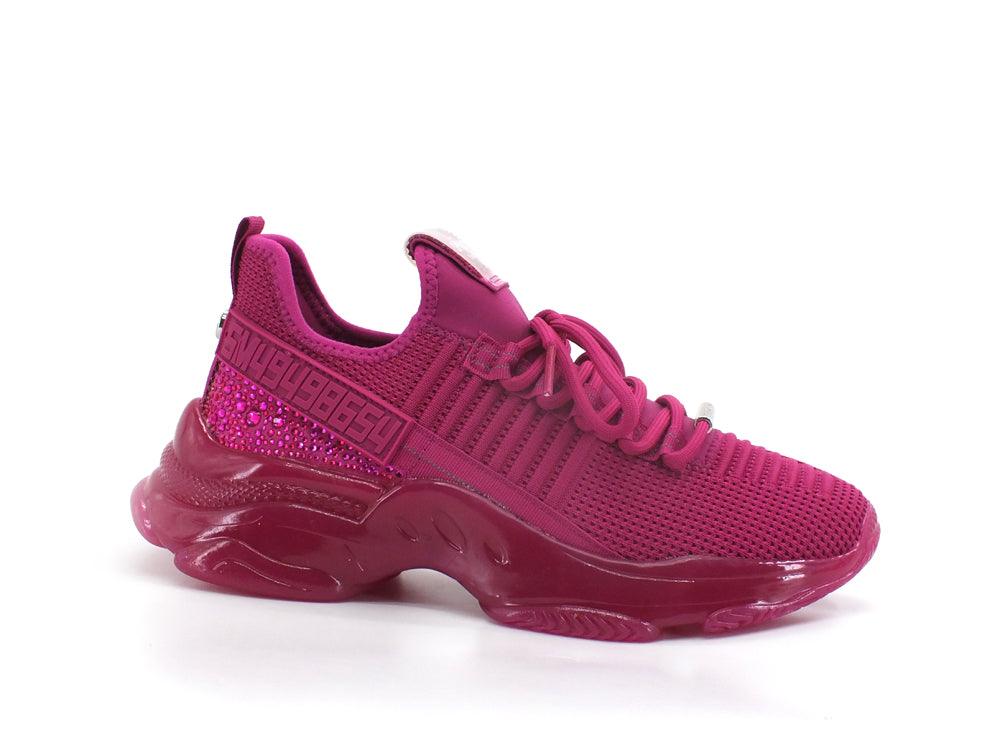 STEVE MADDEN Maxilla-R Sneaker Elastic Strass Magenta MAXI09S1 - Sandrini Calzature e Abbigliamento