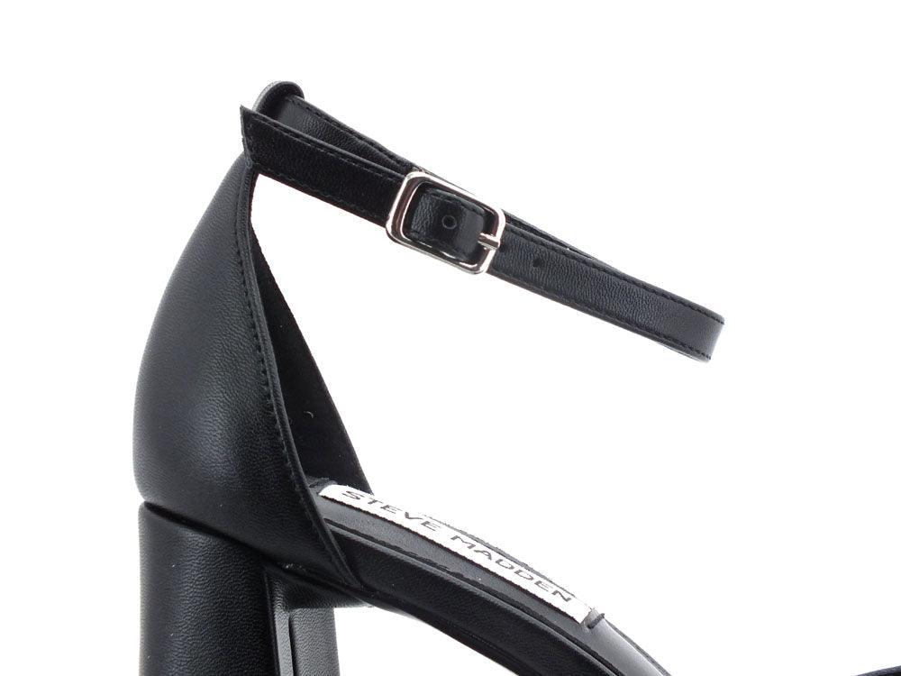 STEVE MADDEN Quintessa Sandalo Punta Tacco Black Nero QUIN08S1 - Sandrini Calzature e Abbigliamento