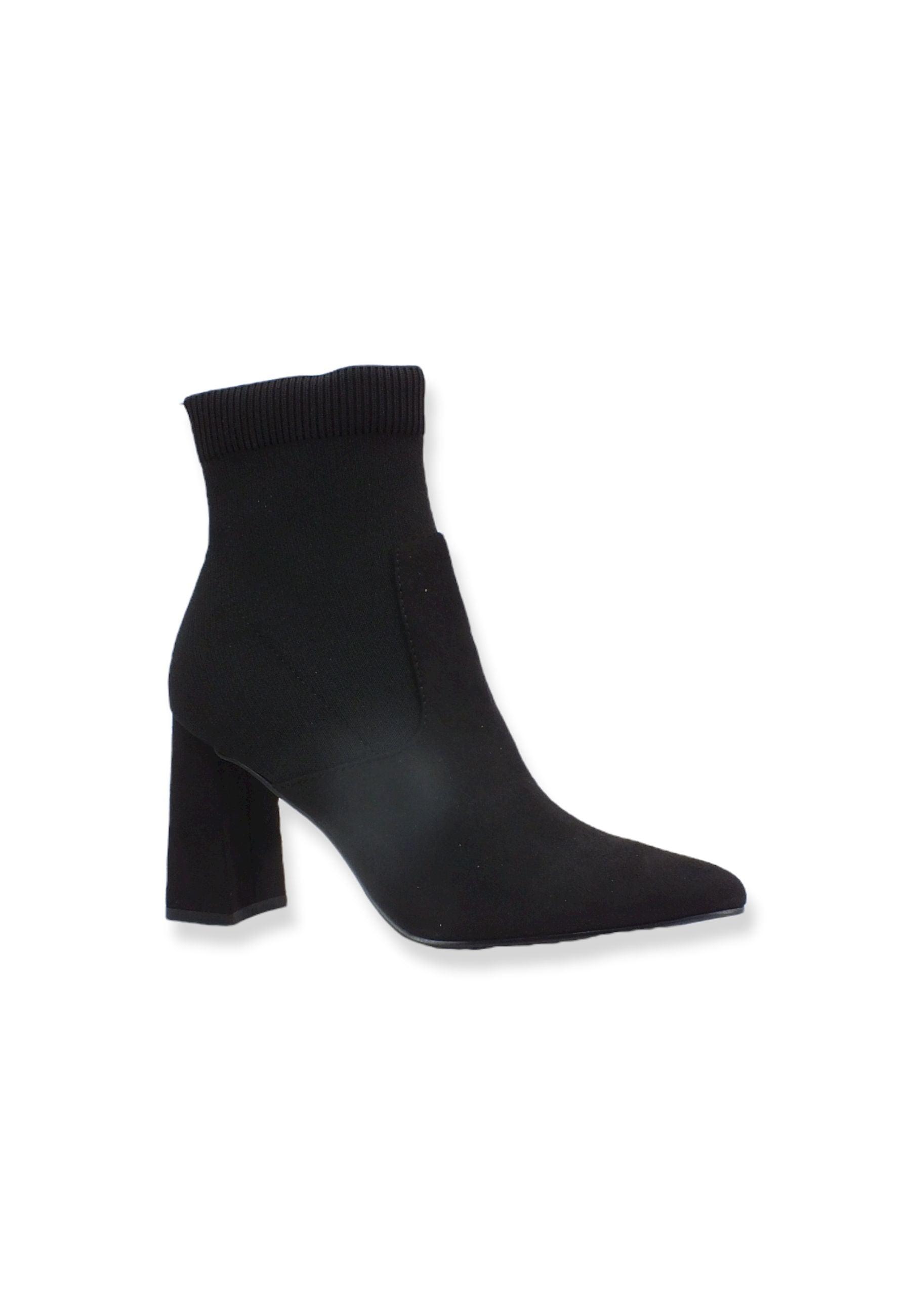 STEVE MADDEN Ramp Up Stivaletto Tacco Largo Donna Black RAMP05S1 - Sandrini Calzature e Abbigliamento
