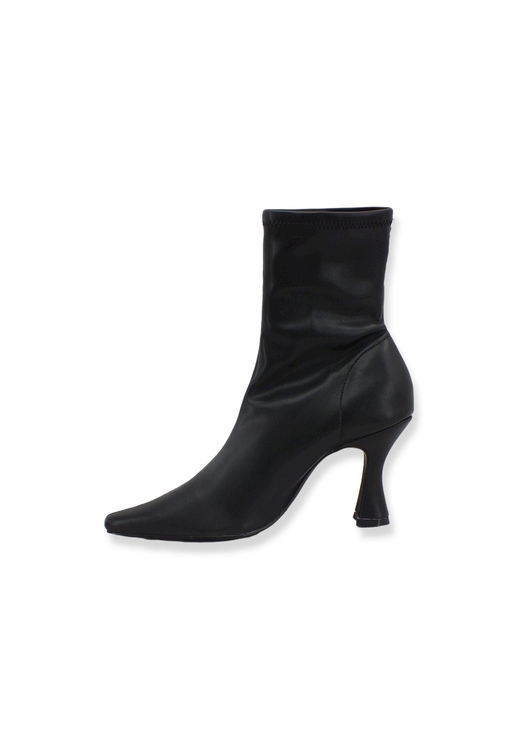 STEVE MADDEN Saintly Stivaletto Tacco Donna Black SAIN03S1 - Sandrini Calzature e Abbigliamento