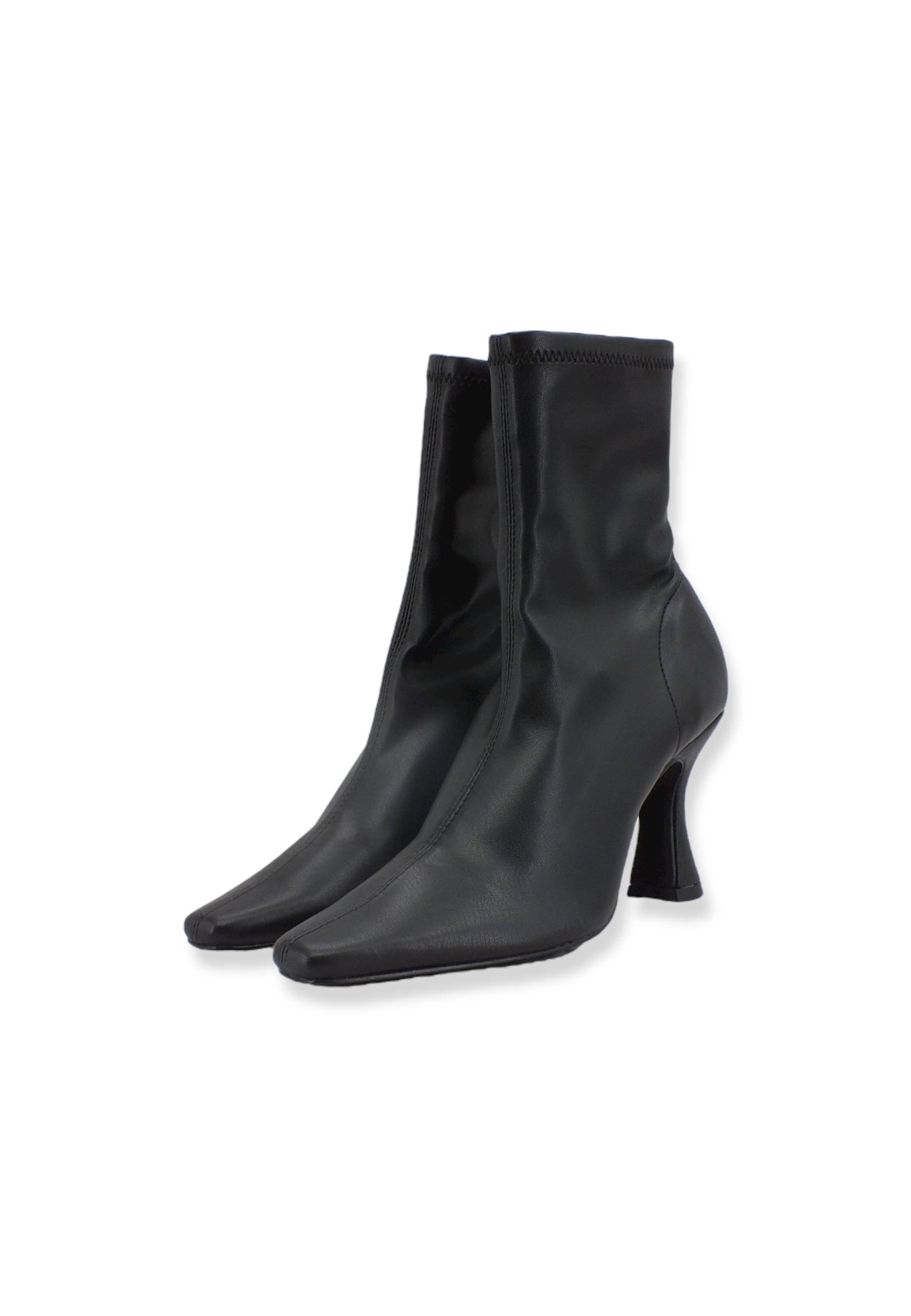 STEVE MADDEN Saintly Stivaletto Tacco Donna Black SAIN03S1 - Sandrini Calzature e Abbigliamento