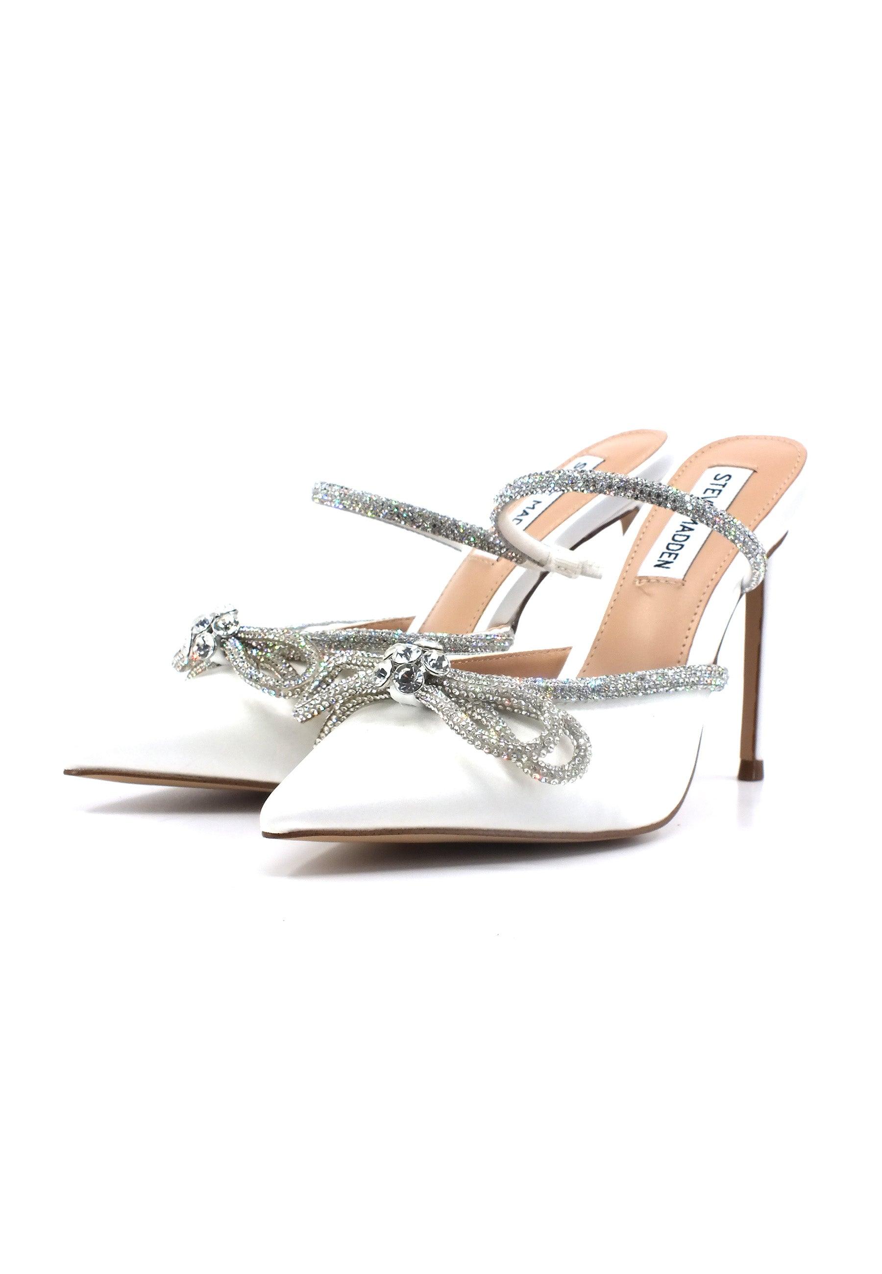 STEVE MADDEN Vevina Sandalo Tacco Donna Ivory Stain VEVI01S1 - Sandrini Calzature e Abbigliamento