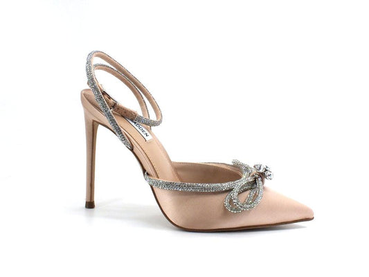 STEVE MADDEN Viable Sandalo Tacco Strass Rosa Blush VIAB01S1 - Sandrini Calzature e Abbigliamento