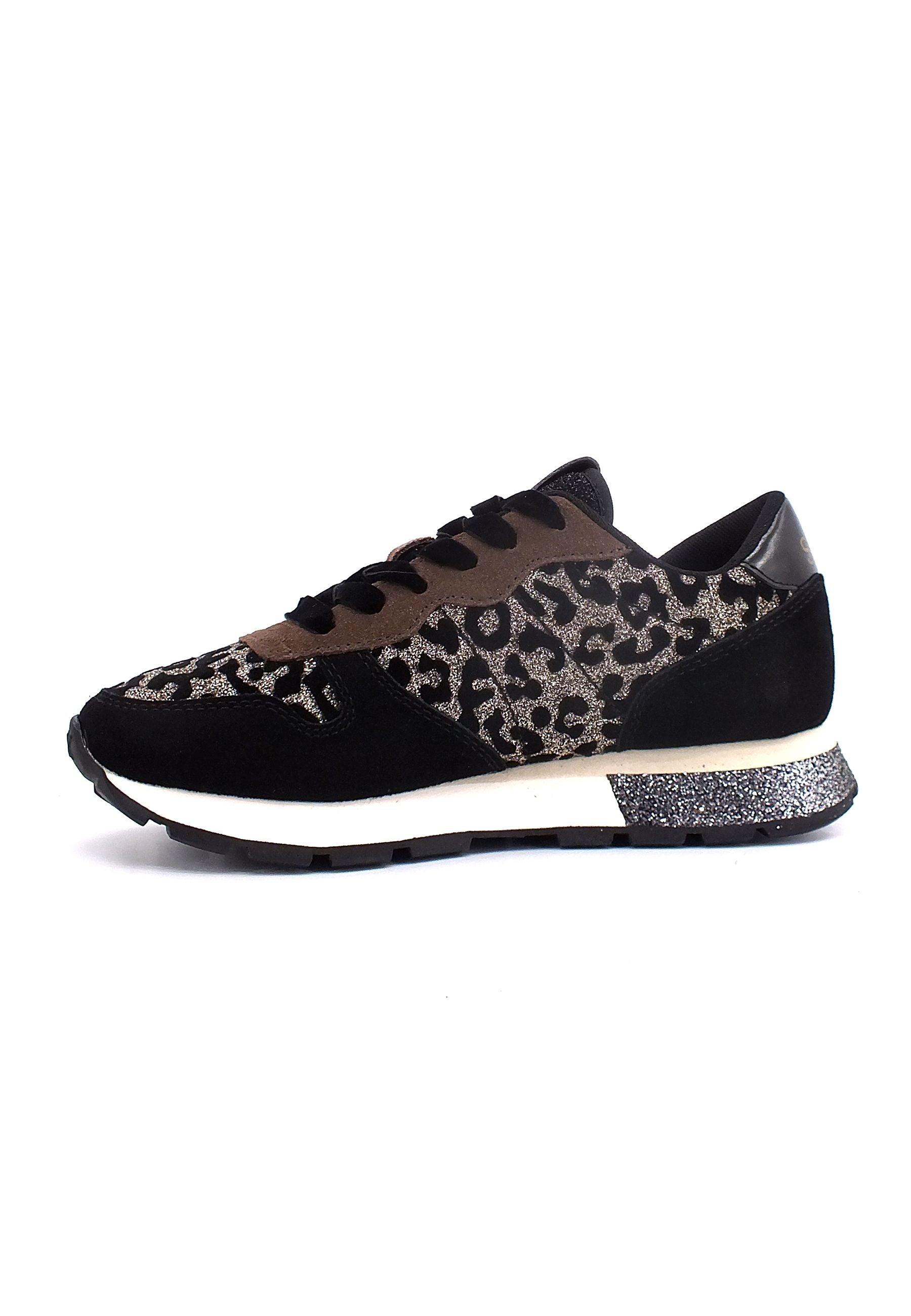 SUN68 Ally Animalier Sneaker Donna Oro Z42204 - Sandrini Calzature e Abbigliamento