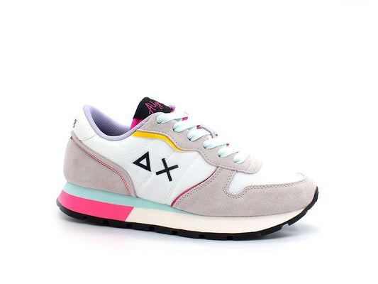 SUN68 Ally Color Explosion Sneaker Bianco Multicolor Z32204 - Sandrini Calzature e Abbigliamento